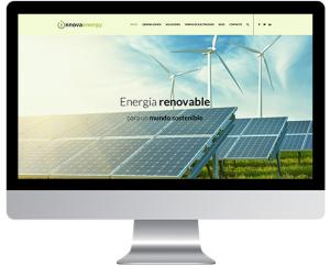 Desarrollo Web - Página Corporativa desarrollada en Wordpress para Innovaenergy