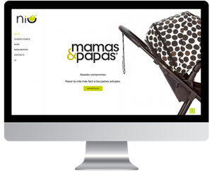 Desarrollo Web - Página Corporativa, Catálogo online desarrollada en Wordpress para Niu Concept