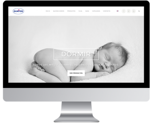 Desarrollo Web - Página Corporativa y Catálogo de productos desarrollada en Wordpress para Grupo Olmitos