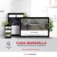 Desarrollo Web - Página Corporativa, Catálogo online y intranet desarrollada en Wordpress para Casa Maravilla