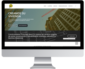 Desarrollo Web Construcciones Francisco Martí