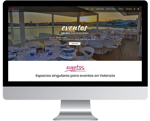 Desarrollo Web - Eventos Grupo Salamandra